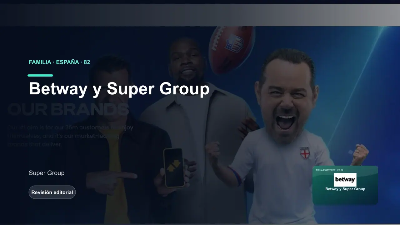 Imagen editorial sobre Betway y su familia de marcas