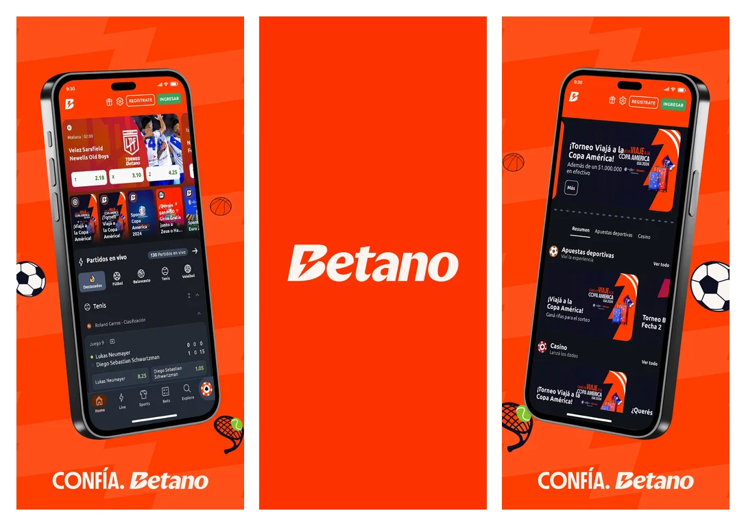 Aplicación de Betano