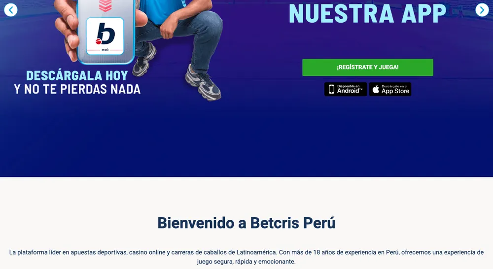 Portada de Betcris Perú