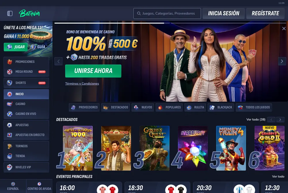 Portada de Betinia España