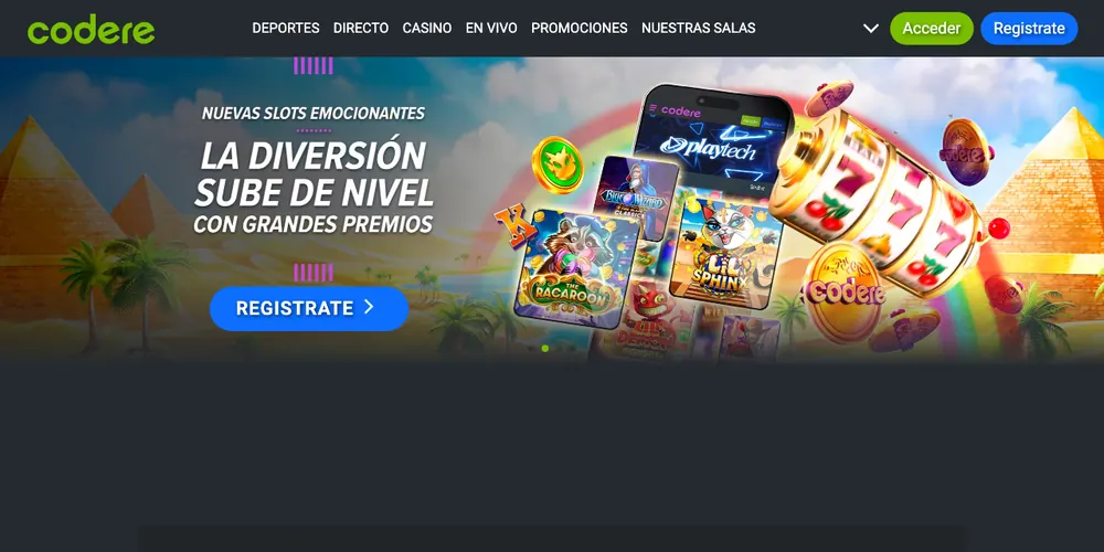 Portada de Codere en Argentina