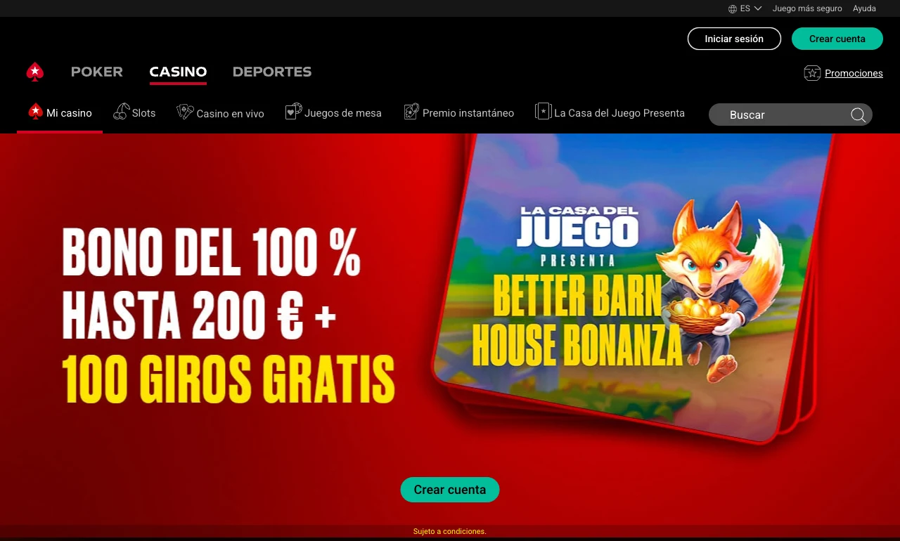 Portada de PokerStars España