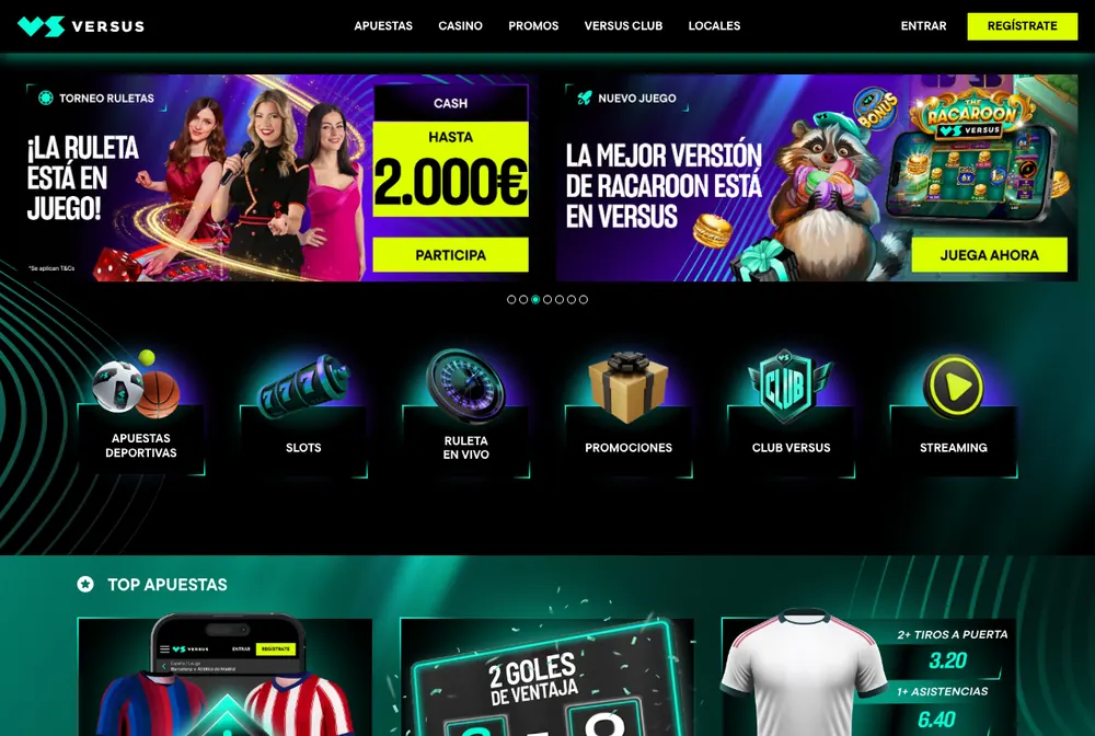 Portada de Versus España