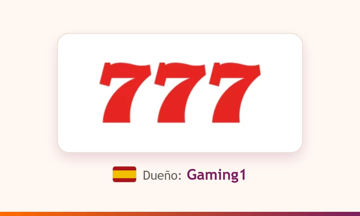 Casino777, de Gaming1