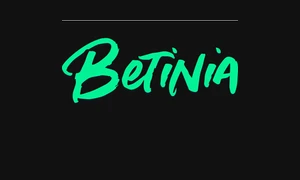 Logo de Betinia, casino y apuestas con licencia española