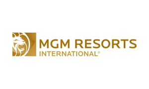 Logo de MGM Resorts International, propietario de LeoVegas