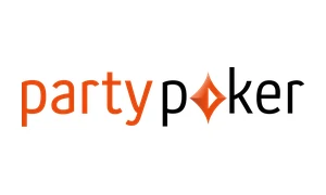 Logo de partypoker, sala de póker hermana de bwin