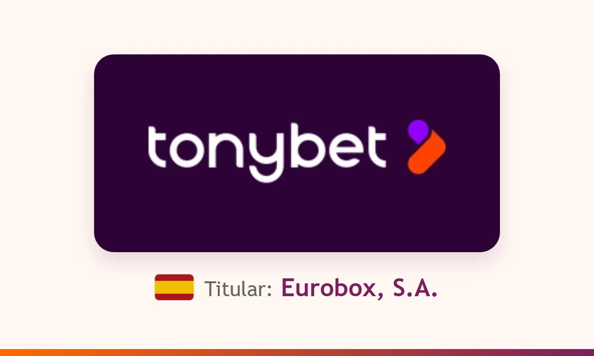 TonyBet, de Eurobox, S.A.
